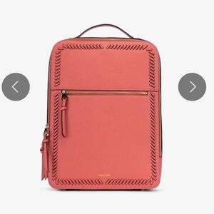 $152 NIB Calpak Cal Pak Kaya 15” Laptop Backpack Bag in Cranberry